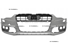 Бампер передний, с отв. под омыватели, с отв. под парктроники, для версии S-LINE