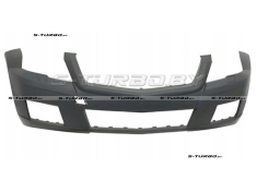 Бампер передний (грунтованный) с отв. под омыватели, без отв. под парктроники