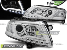 Передние фары LED TUBE LIGHTS CHROME