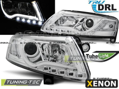 Передние фары XENON TUBE LIGHTS TRU DRL CHROME