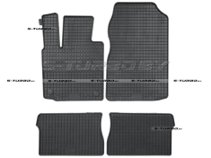 Коврики модельные резиновые в салон (низкий борт)
