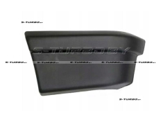 Бампер передний (черный) правая часть