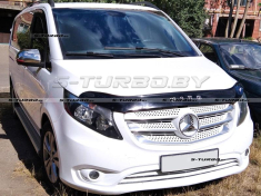 Дефлектор капота, длинный