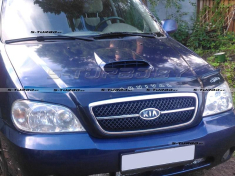 Дефлектор капота, с облицовкой радиатора