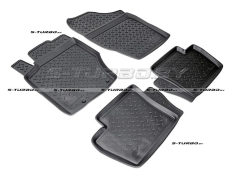 Коврики модельные полиуретановые в салон (высокий борт)