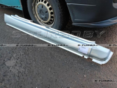 Порог (правый) полный профиль, заводской штамп