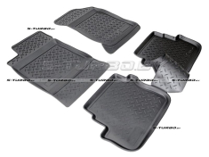 Коврики модельные полиуретановые в салон (высокий борт)
