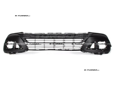 Бампер передний (черный) с отв. под парктроники, нижняя часть