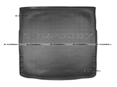 Коврик в багажник модельный полиуретановый, с запасным колесом