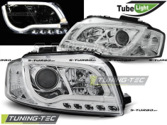 Передние фары LED TUBE LIGHTS CHROME