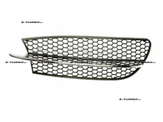 Решетка в бампер (правая) с хромом