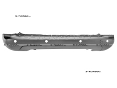 Бампер задний (грунтованный) с отв. под парктроники, без отв. под крепление спойлера