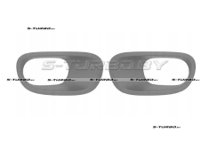 Решетки в бампер, (левая+правая) грунтованные, с отв. под противотуманку