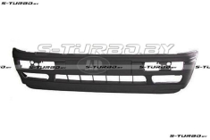 Бампер передний (черный) со спойлером