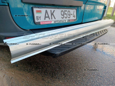 Порог (левый) полный профиль, ремкомплект