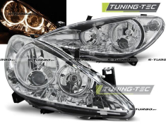 Передние фары ANGEL EYES CHROME