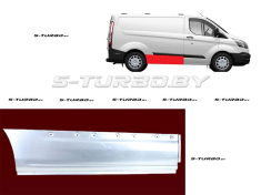 Панель боковая (правая) за водительской дверью, 2 дв, короткая база, заводской штамп