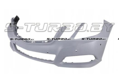 Бампер передний, без отв. под омыватели, с отв. под парктроники, для версии avantgarde