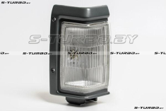 Габарит (правый) черный обод, белый