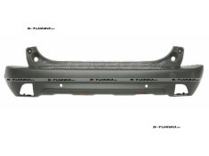 Бампер задний (грунтованный) с отв. под парктроники, без отв. под накладку
