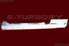 Порог (левый) полный профиль, заводской штамп