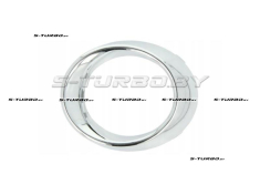 Рамка противотуманной фары (левая) хром