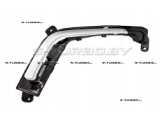 Заглушка противотуманной фары (левая) с серебряной накладкой