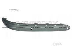 Накладка переднего бампера (правая) грунтованная, с отв. под парктроники