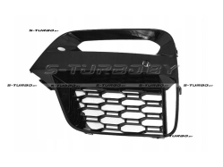 Решетка в бампер (левая) с отв. под противотуманку, с отв. под парктроники, для версии m-pakiet