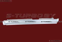 Порог (левый) полный профиль, заводской штамп