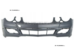 Бампер передний (грунтованный) с отв. под омыватели, без отв. под парктроники, для версии CLASSIC