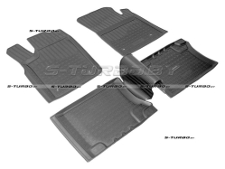 Коврики модельные полиуретановые в салон (высокий борт)