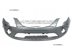Бампер передний (грунтованный) с отв. под омыватели, без отв. под парктроники