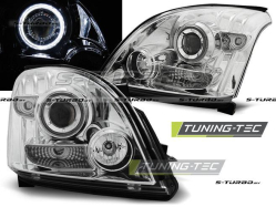 Передние фары ANGEL EYES CHROME
