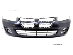 Бампер передний (черный) без отв. под противотуманки