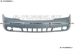 Бампер передний (грунтованный) с усилителем, без отв. под омыватели
