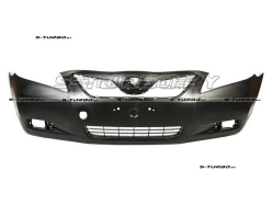 Бампер передний (черный) с отв. под противотуманки