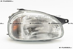 Передняя фара (правая) ручная, рифленое стекло