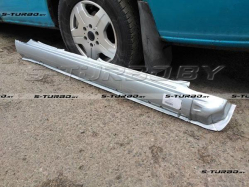 Порог (правый) полный профиль, заводской штамп