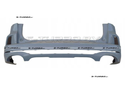 Бампер задний (грунтованный) c отв. под парктроники, для версии st-line