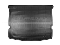 Коврик в багажник модельный полиуретановый, сложенный 3-й ряд