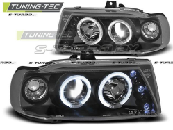 Передние фары ANGEL EYES BLACK