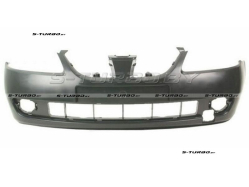 Бампер передний (грунтованный) с отв. под противотуманки