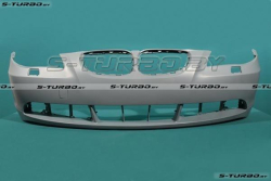 Бампер передний (грунтованный) с отв. под омыватели, без отв. под парктроники