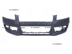 Бампер передний (грунтованный) с отв. под омыватели, без отв. под парктроники