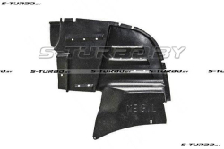 Защита бампера боковая левая (пластик) бензин / дизель