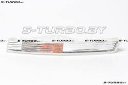 Указатель поворота в бампер (левый) белый