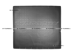 Коврик в багажник модельный полиуретановый, сложенный 3-й ряд