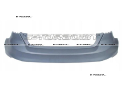 Бампер задний (грунтованный) без отв. под парктроники, euro-type