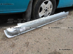 Порог (левый) полный профиль, заводской штамп